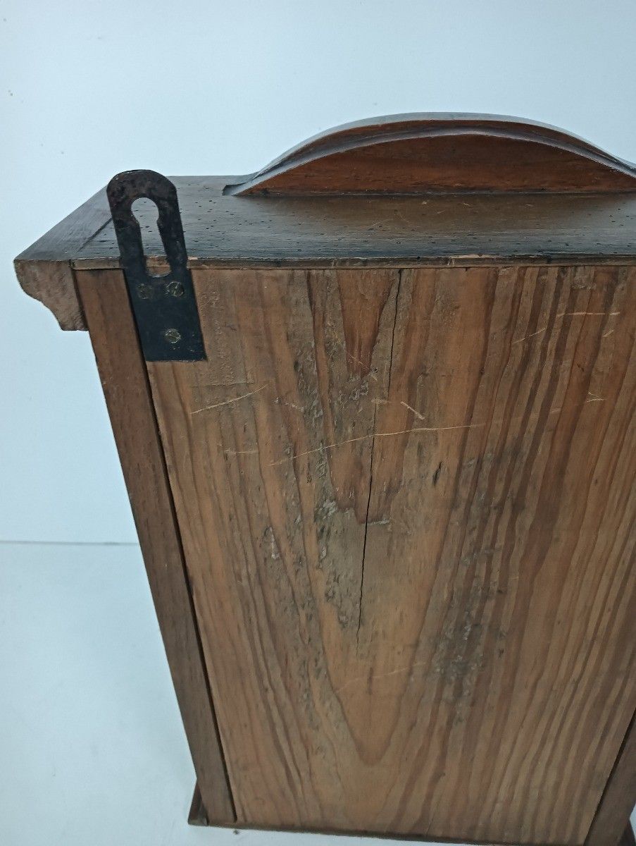 photo furniture Small Apothecary Medicine Cabinet Antique Kitchen Bathroom Wall Hanging Barn Sty