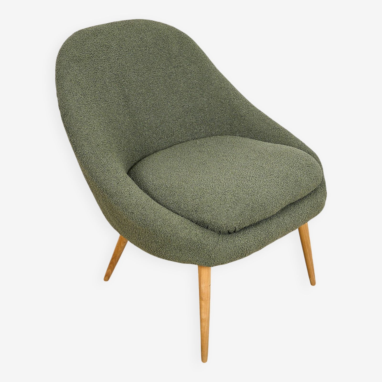 Club Armchair Czechoslovakia 1960s. Vintage