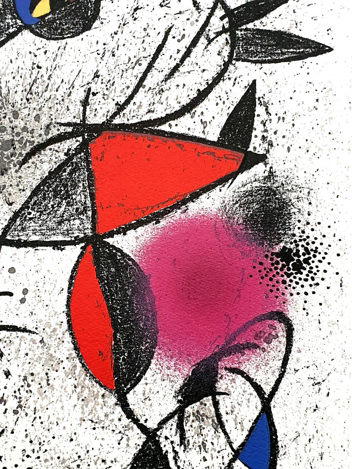Joan Mirójoan Miro   Original Abstract Lithograph1972 photo for sale