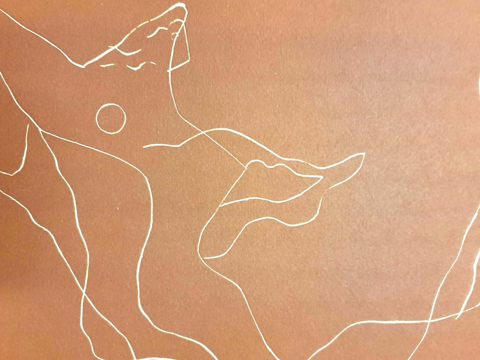 Henri Laurenshenri Laurens   Ocean   Original Color Linoleum Cut1938 photo Art