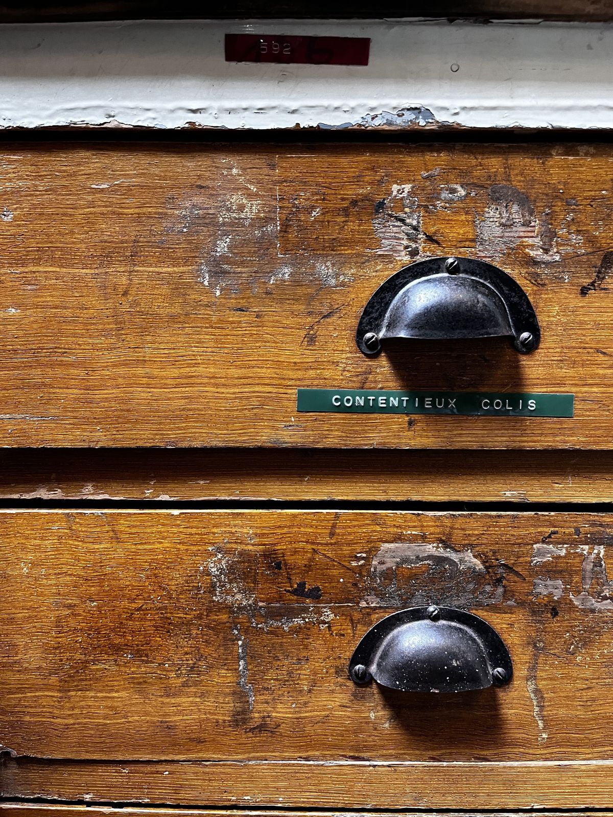 Rustic French Haberdashery Drawers photo furniture