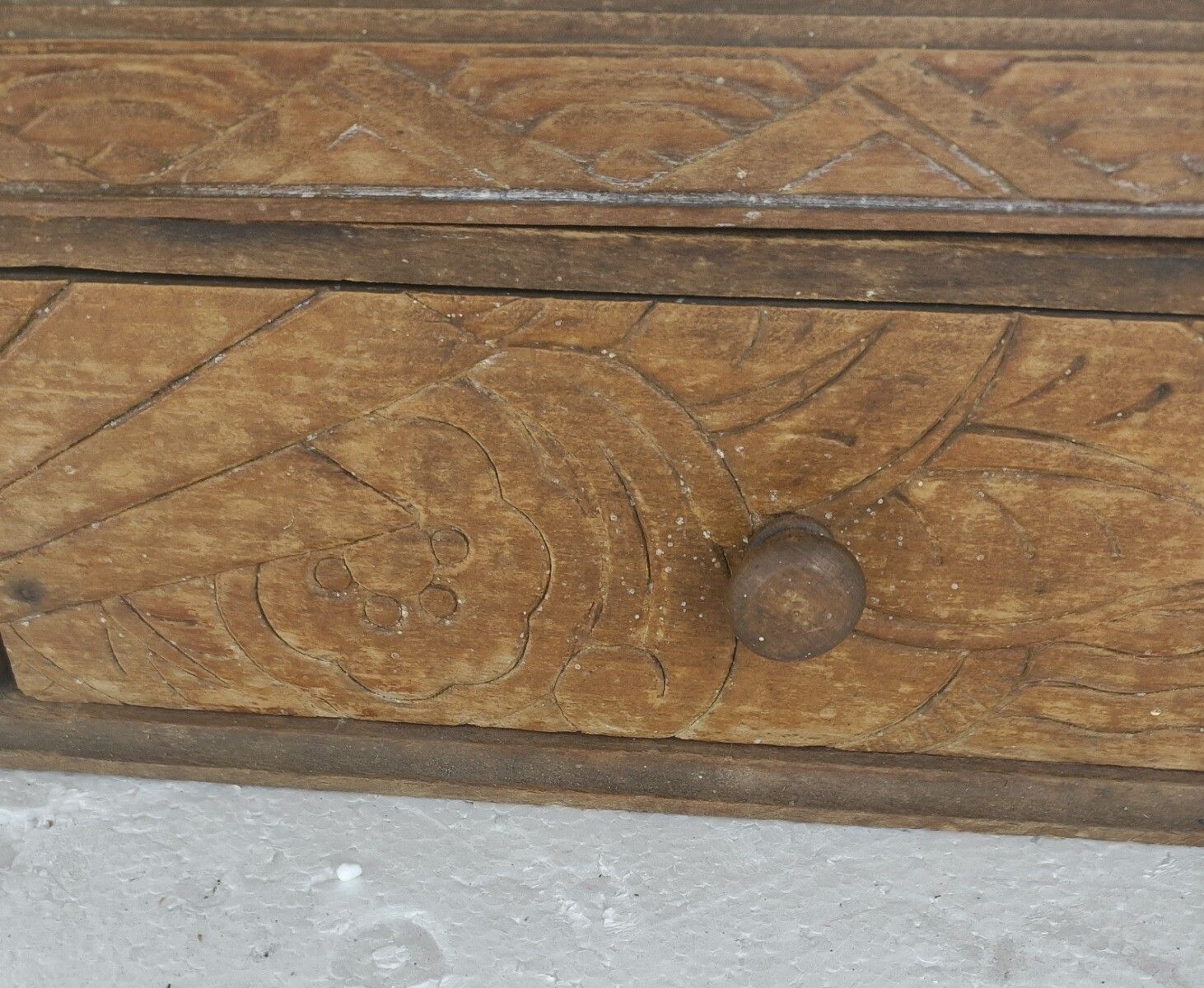 Medicine Apothecary Bathroom Kitchen Cabinet Barn Country Style Carved Wood photo 244.0