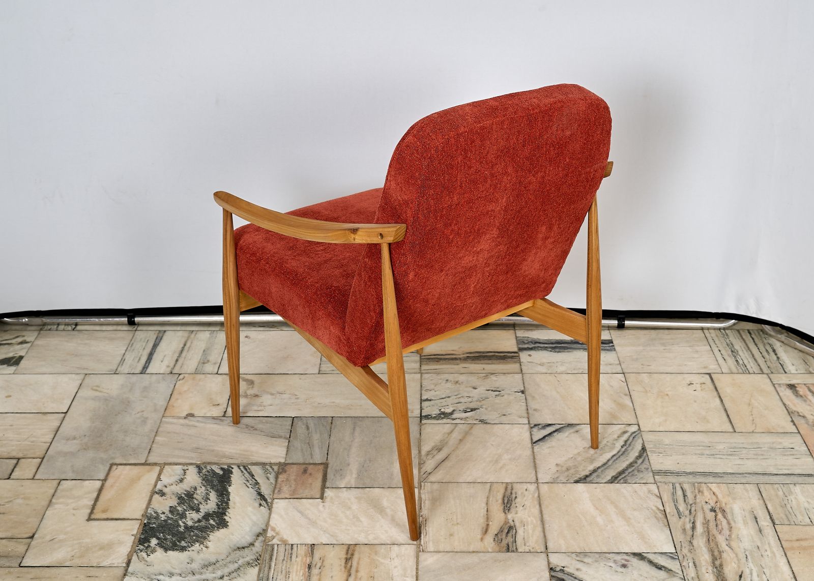 Armchair With Footrest Czechoslovakia 1960s photo vinterior