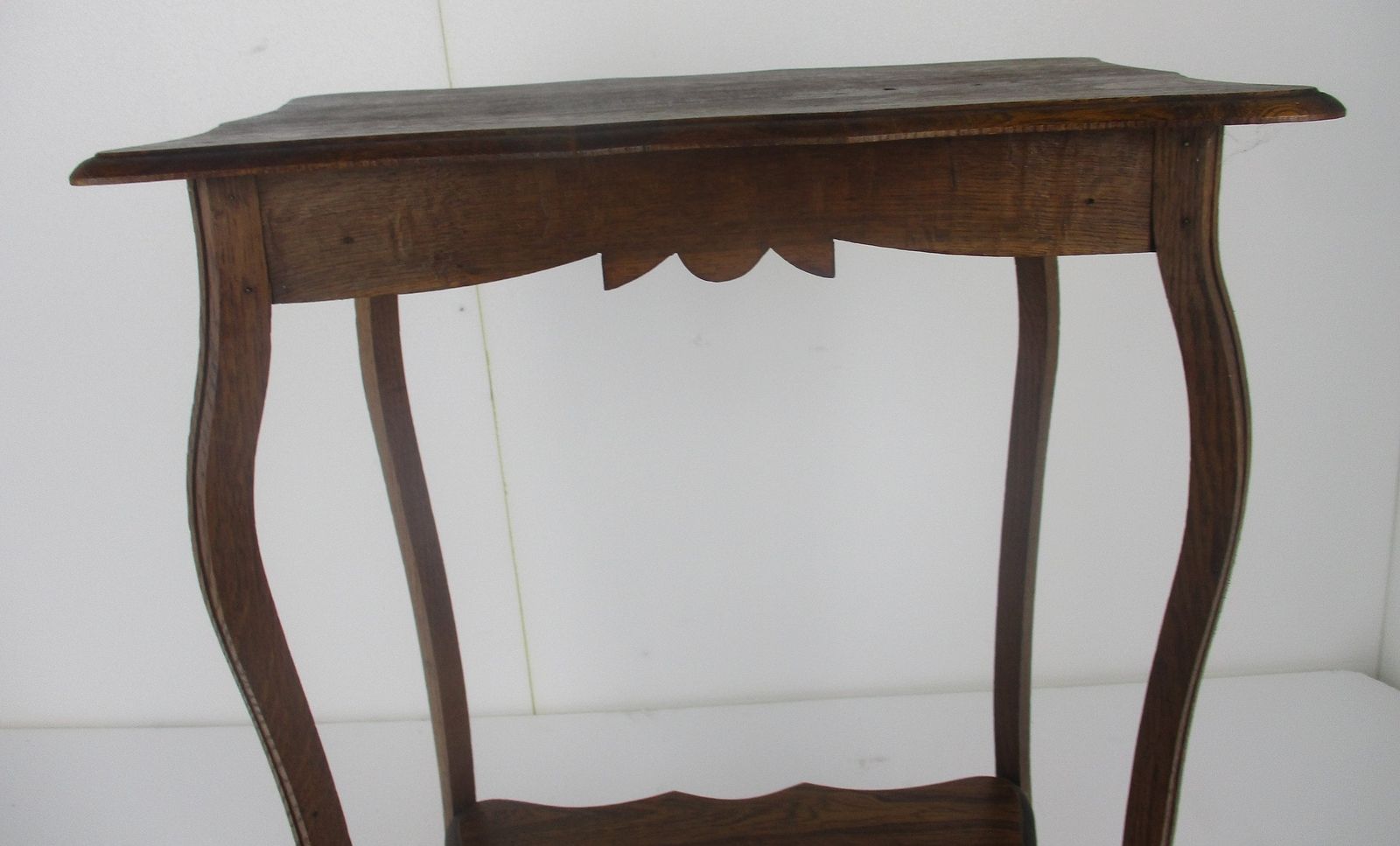 Art Nouveau Pedestal Side Occassional Table Plant Bonsai Stand Two Tier Antique photo vinterior