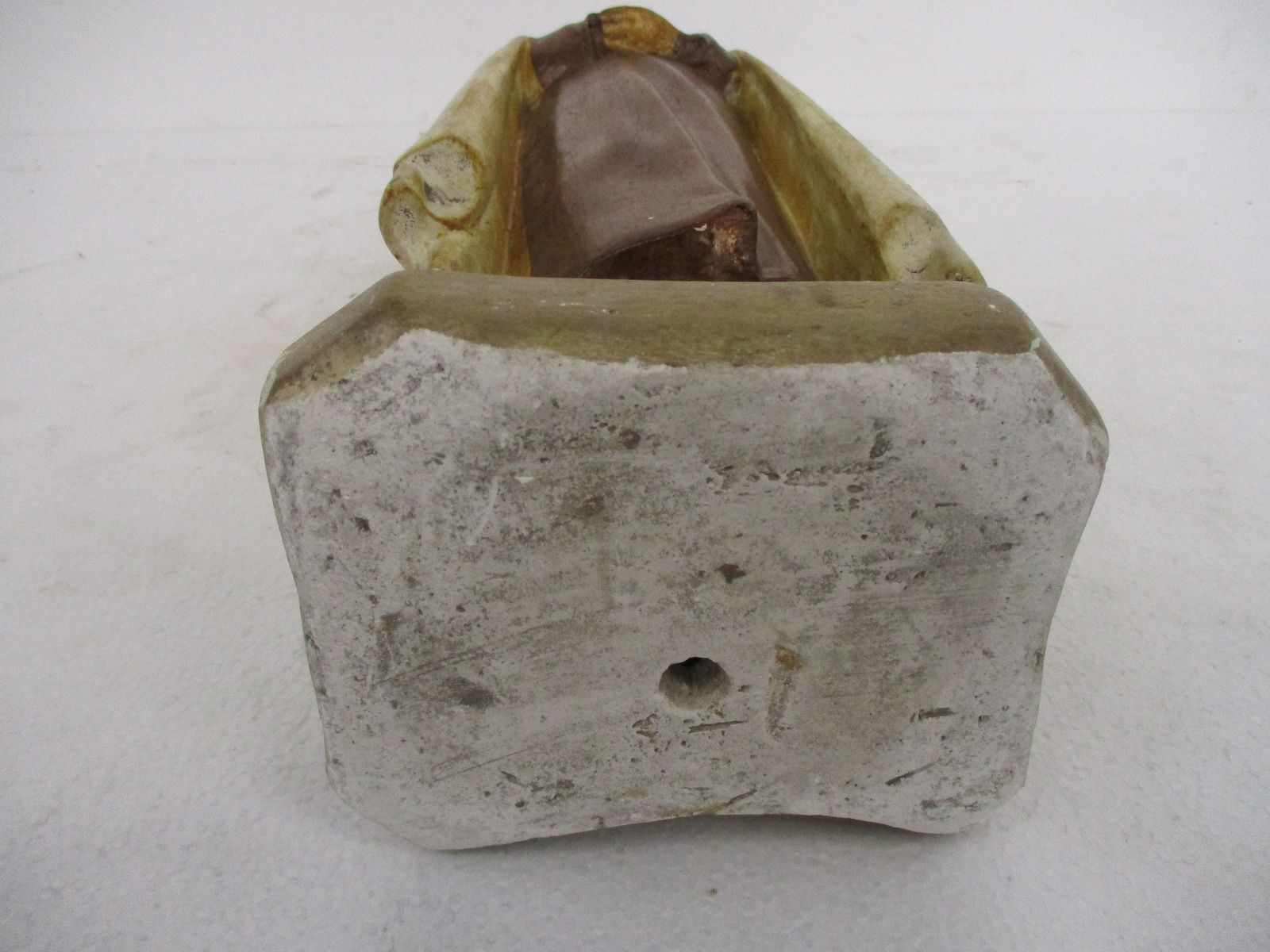 Vintage Statue Plaster St Saint Therese Lisieux Little Flower Of Jesus Chapel Ch photo vintage