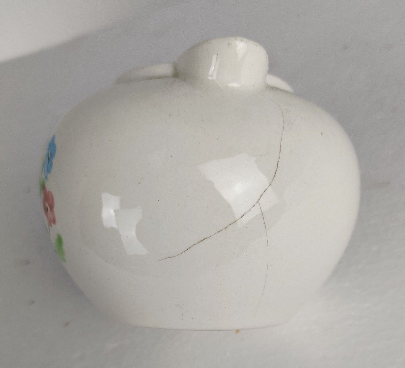 Home Decor Set Of 4 Ceramic Tea Coffee Pot Sugar Bowl Milk Jar France Salins Feu D'artifice photo