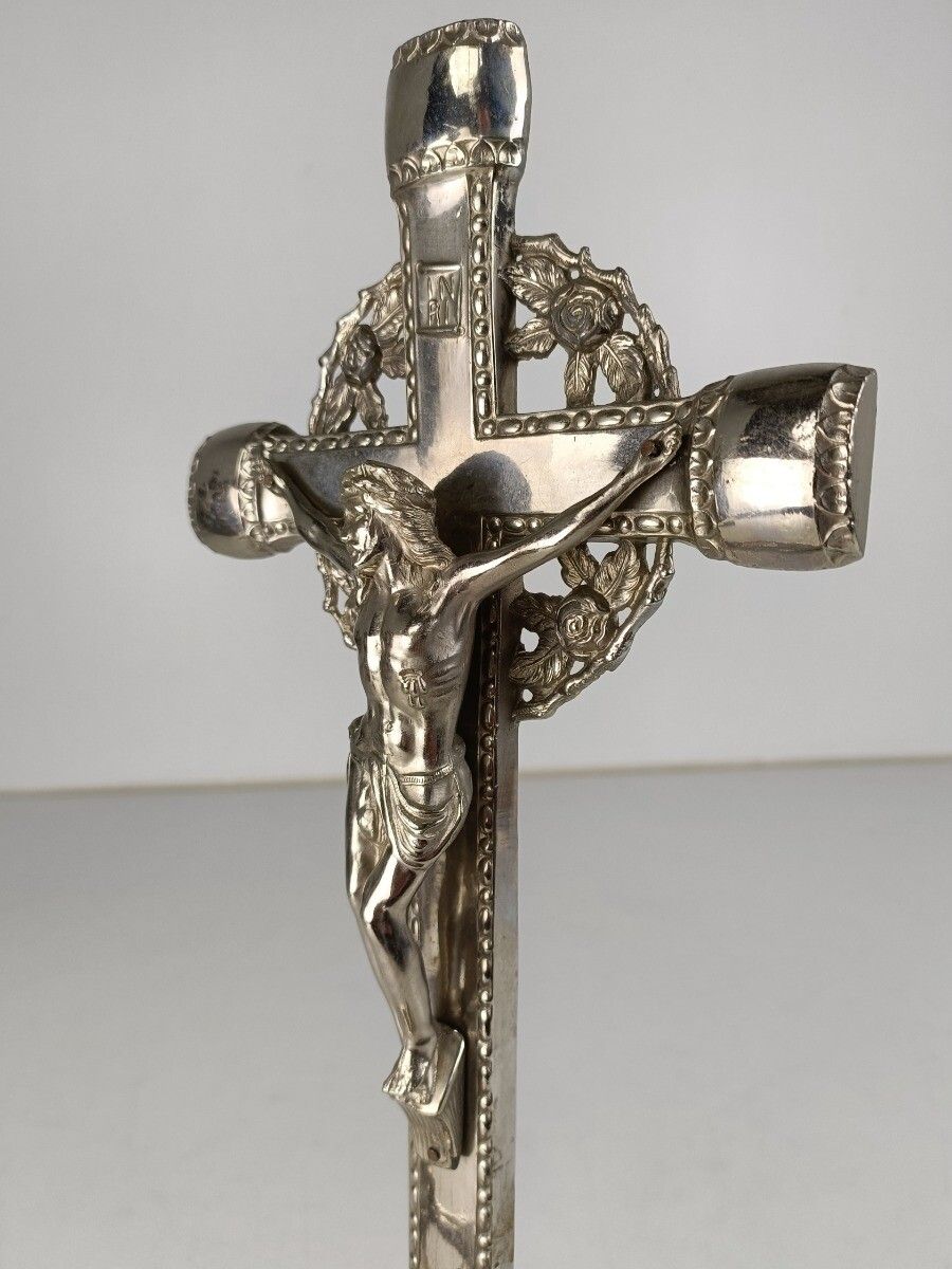 Standing Crucifix Cross Golgotha Crucifixion Calvary Jesus Christ Mary Magdalene photo buy