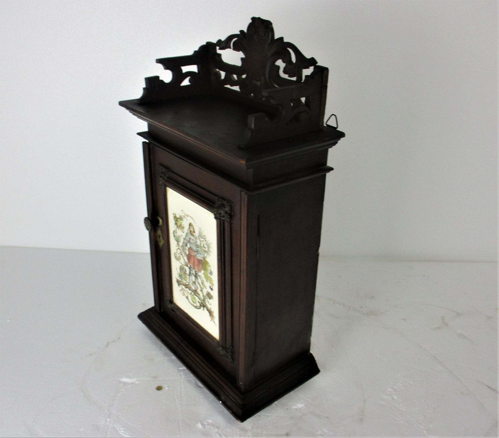 Mid Century Kitchen Apothecary Medicine Pharmacy Bathroom Wall Hanging Cabinet F photo vintage
