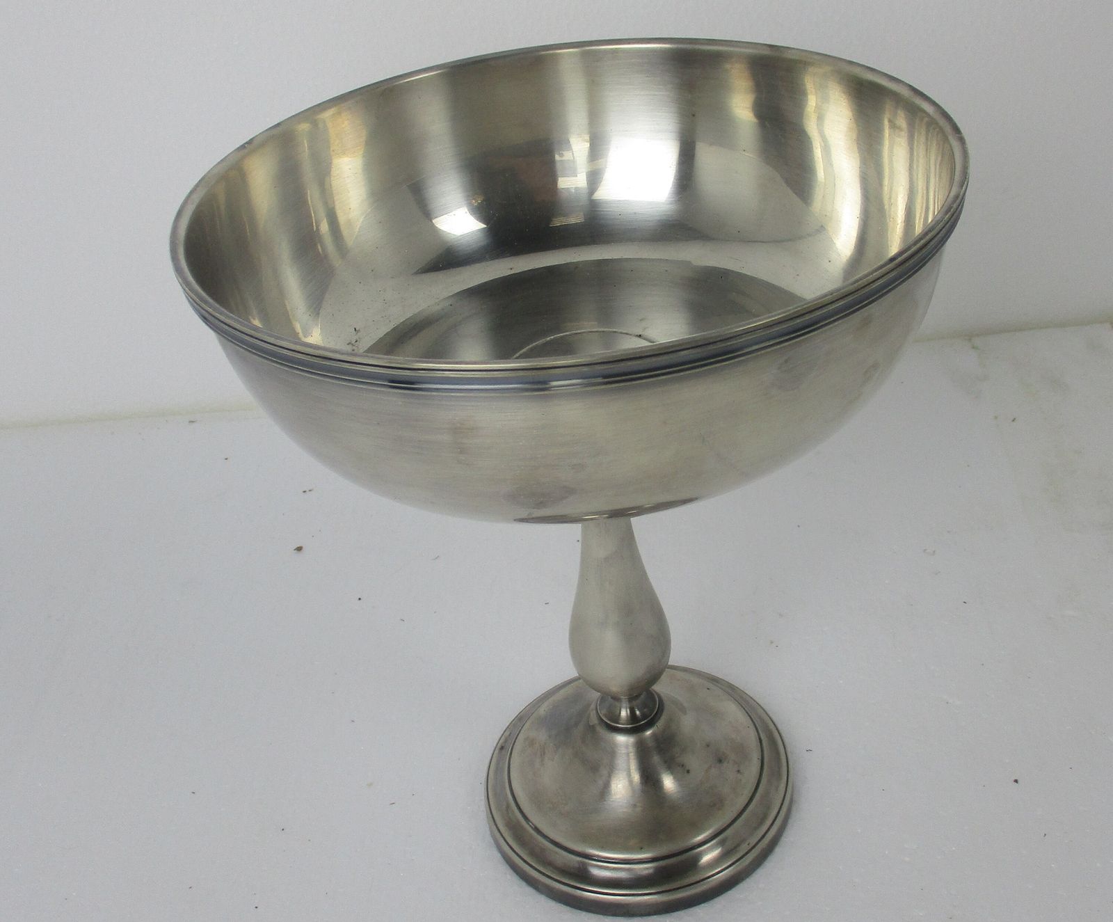 Art Deco Christofle Paris French  Bowl Centerpiece Coupe Silver Plated photo for sale