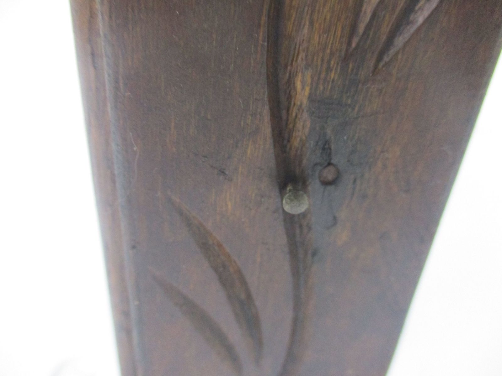Large Wall Hanging Hand Carved Wood Crucifix Cross Jesus Christ Faux Brass Spelt photo vinterior