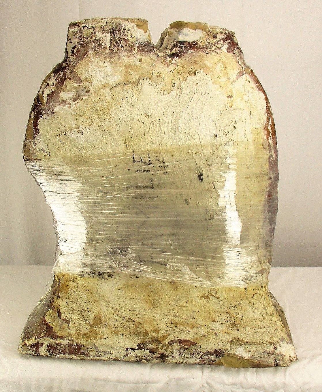Antique Mold For Plaster Statue Holy Family Large Religious Authentic Heavy photo vinterior