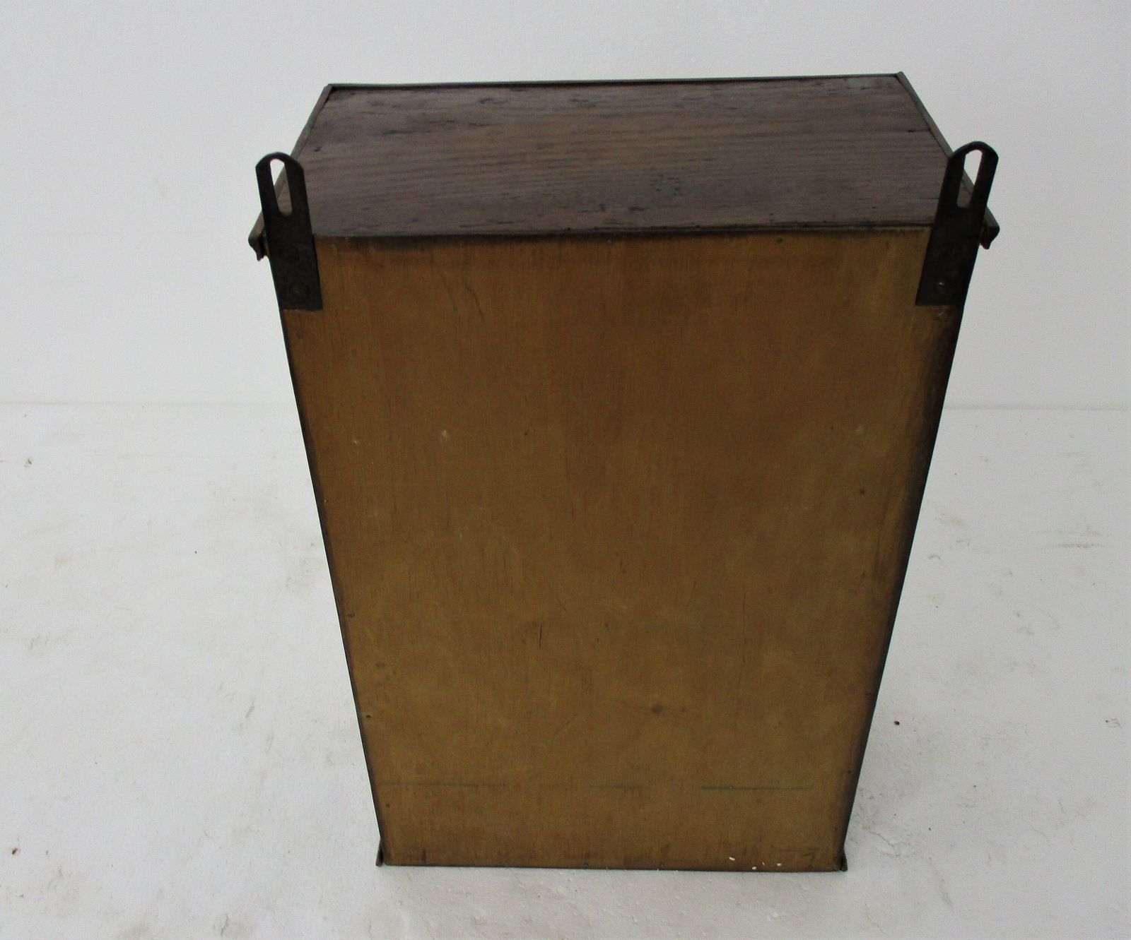 photo furniture Vintage Kitchen Apothecary Bathroom Wall Cabinet Display Glass Door Lovely Oak