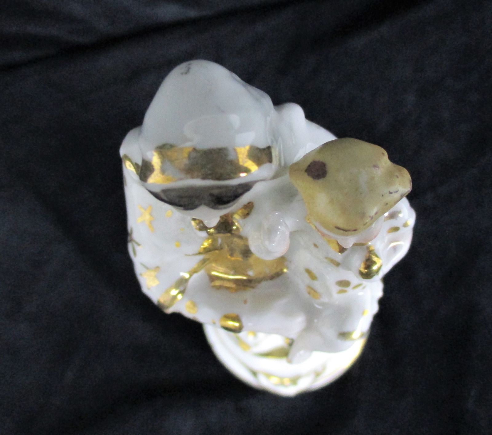 Antique 1900 Vieux Paris Bruxelles Porcelain Bisque Statue Virgin Mary Madonna I photo 61.0