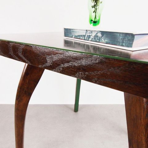 Furniture Table H 259 By Jindřich Halabala "Green Line" photo