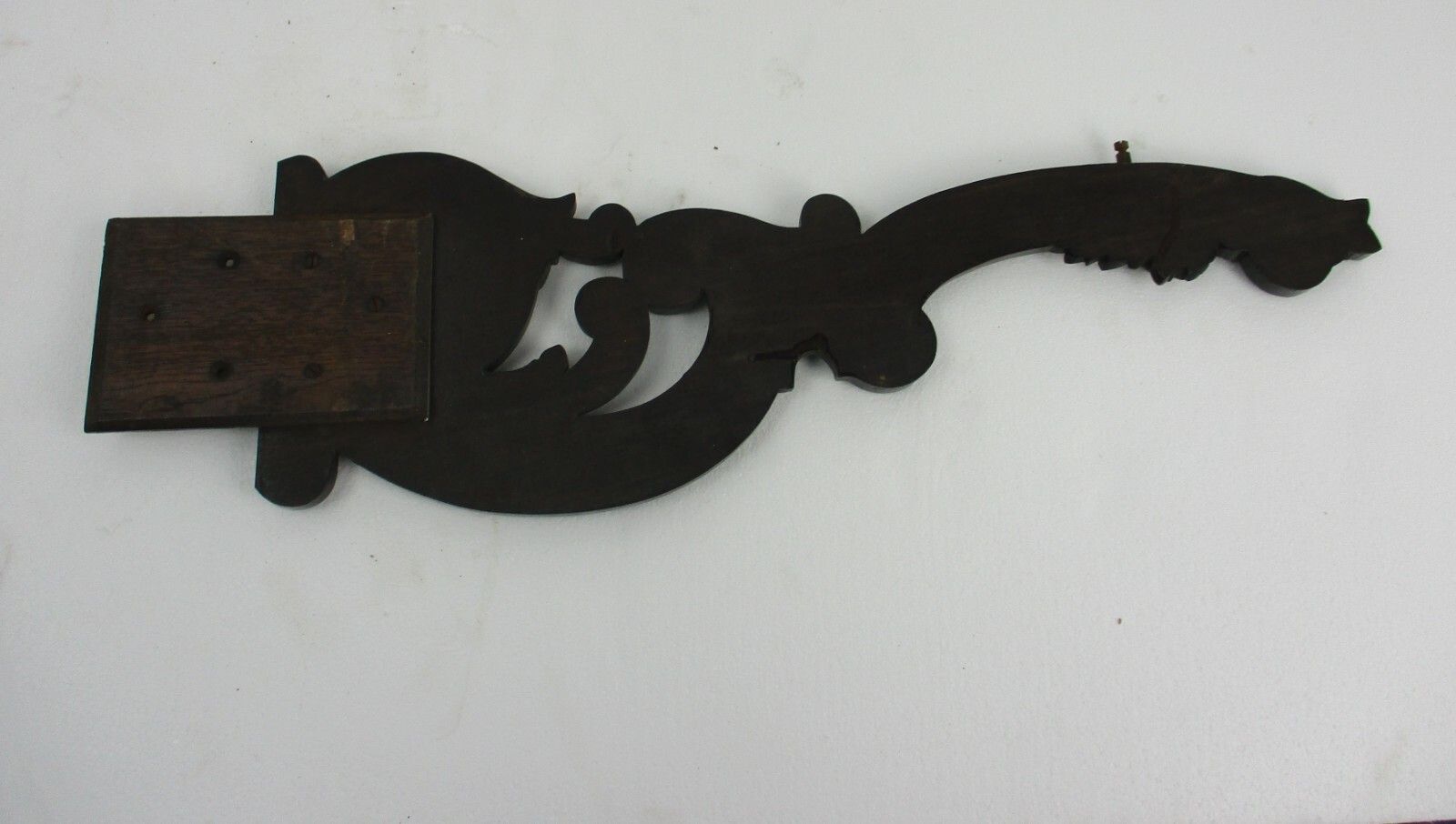 Large Antique Pair Corbels Hand Carved Wood  Architectural Reclaimed Salvaged photo buy