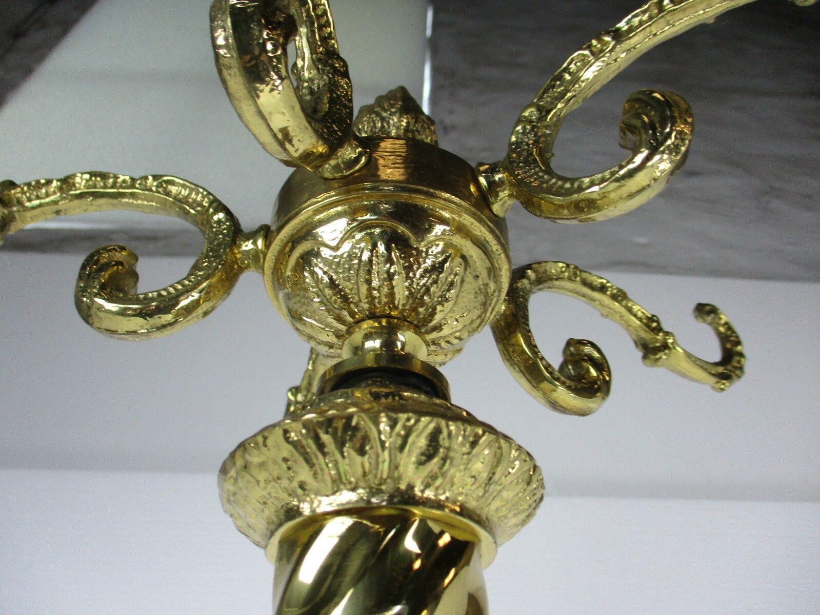 Mid Century Modern Cast Brass Hall Tree Coat Hat Rack Marble Base Eyecatcher photo 742.0