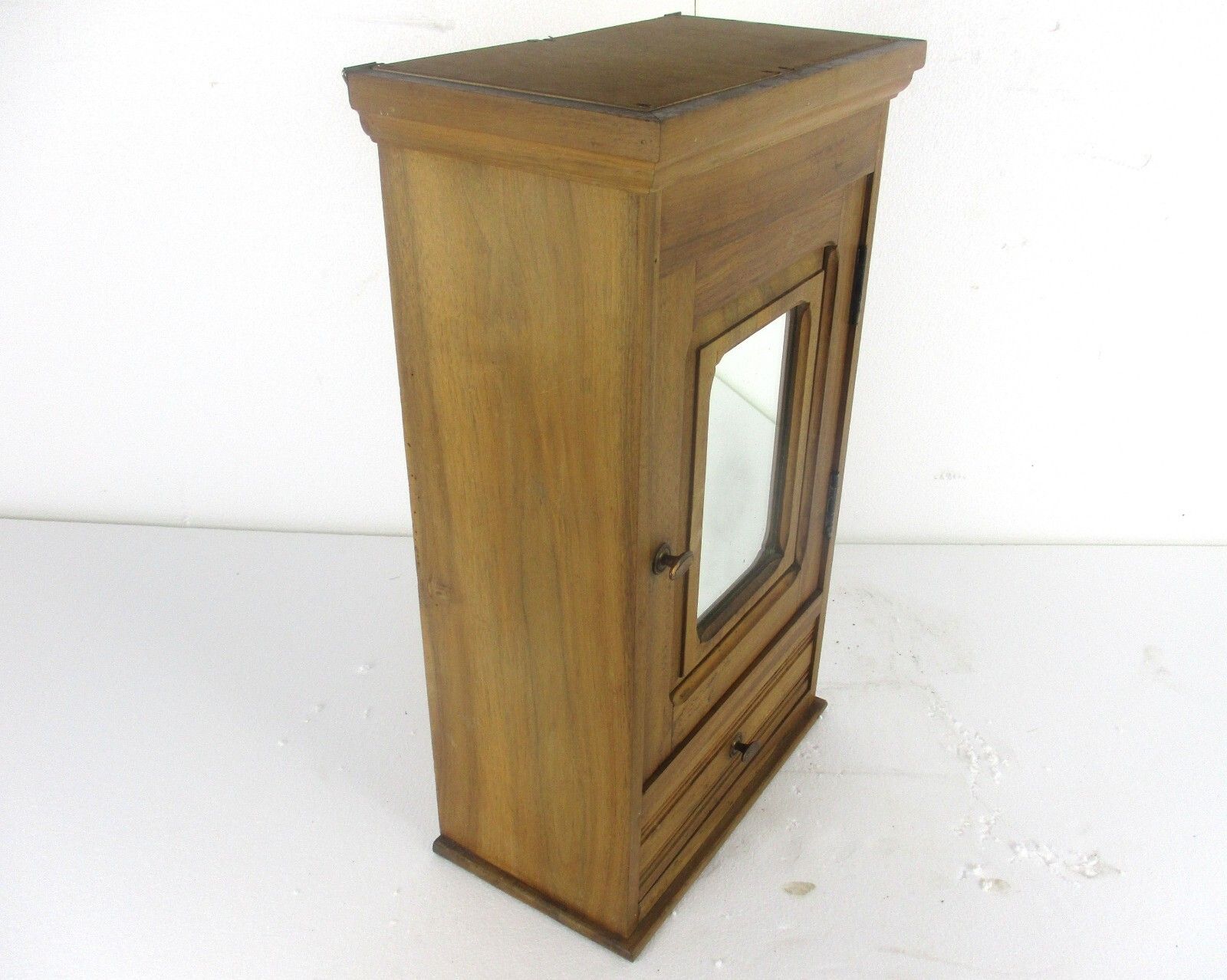Large Apothecary Bathroom Medicine Kitchen Cabinet Wood Barn Farmhouse Style photo Furniture