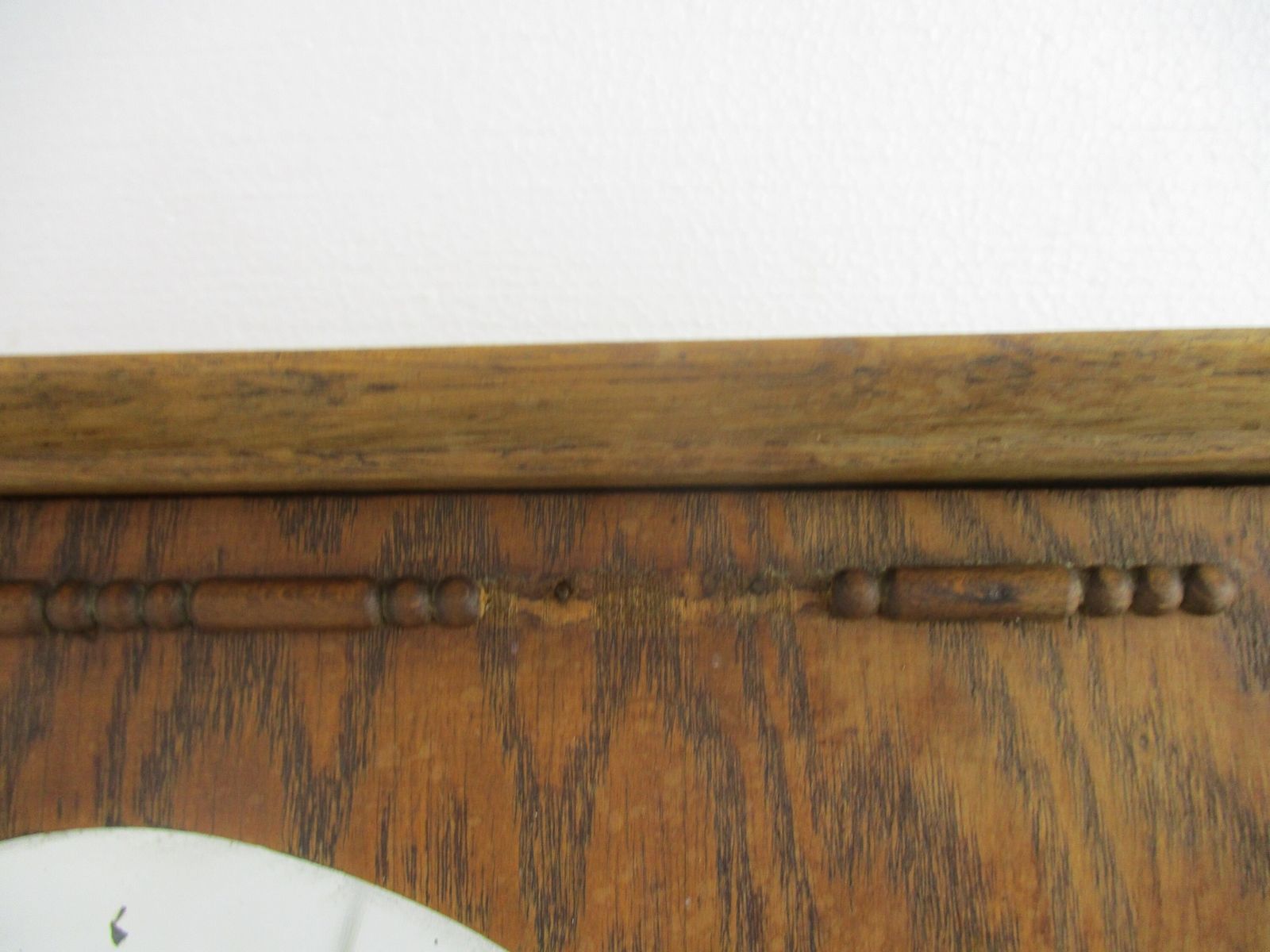 Kitchen Medicine Apothecary Wood Bathroom Cabinet Beveled Glass Wooden Hobnails photo 244.0
