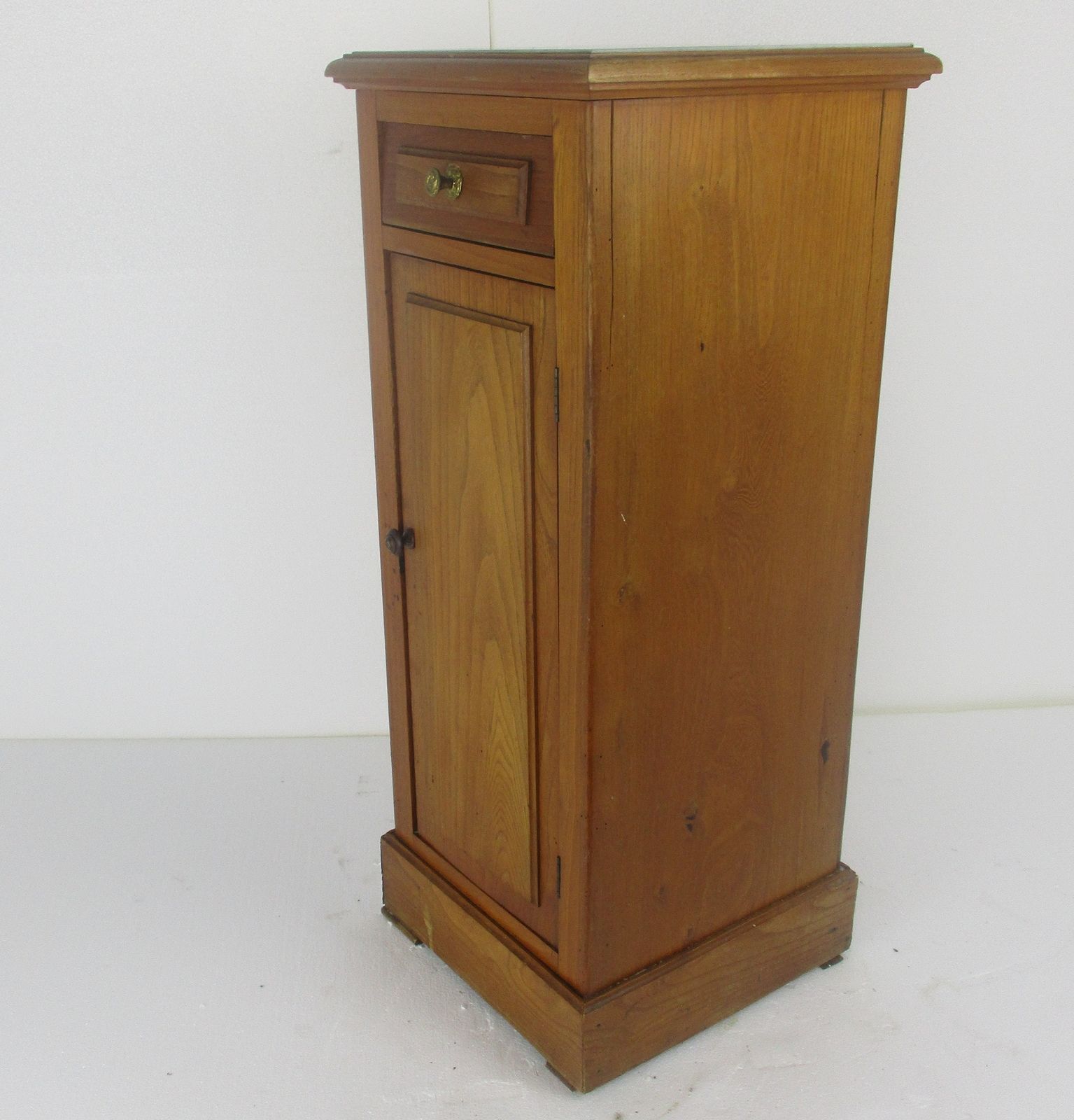 Antique Art Deco Art Nouveau  Marble Top Side Cabinet Table Nightstand Stunning photo for sale