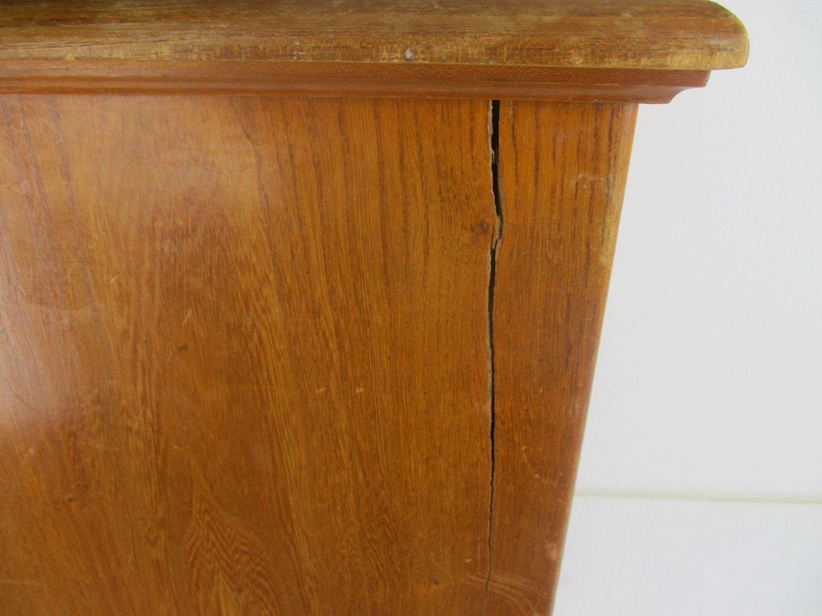 Antique Art Deco Art Nouveau  Marble Top Side Cabinet Table Nightstand Stunning photo vintage