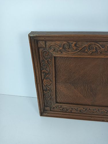 Antique Couple Of Door Panels Cabinet Carved Wood Inlay Beautiful Architectural photo 323.0