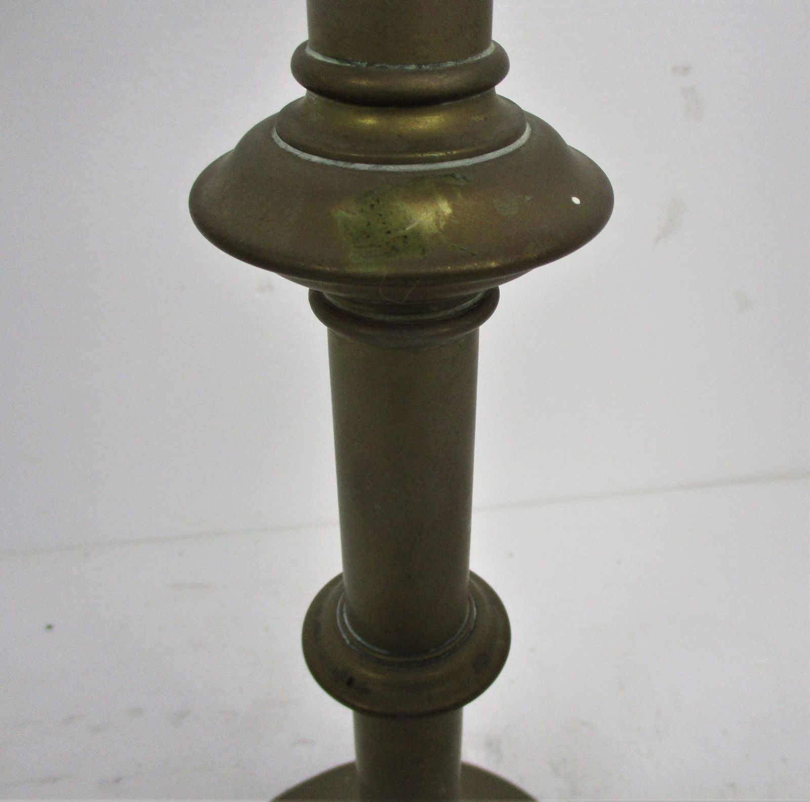Antique Candle Holder Candle Stick Church  Chapel Altar Monastery Brass 24.4&Quo photo Home Decor