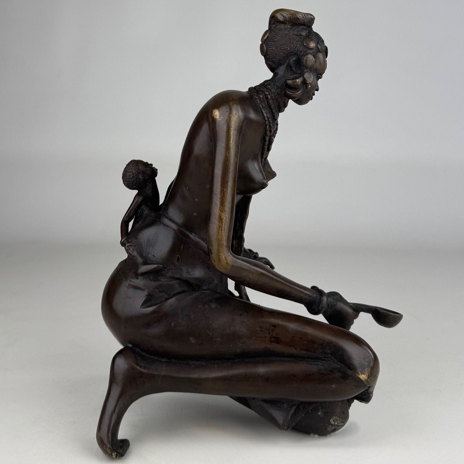 Antique 19th Century Decorative Bronze Sculpture ( Ref Af 4185 ) photo buy