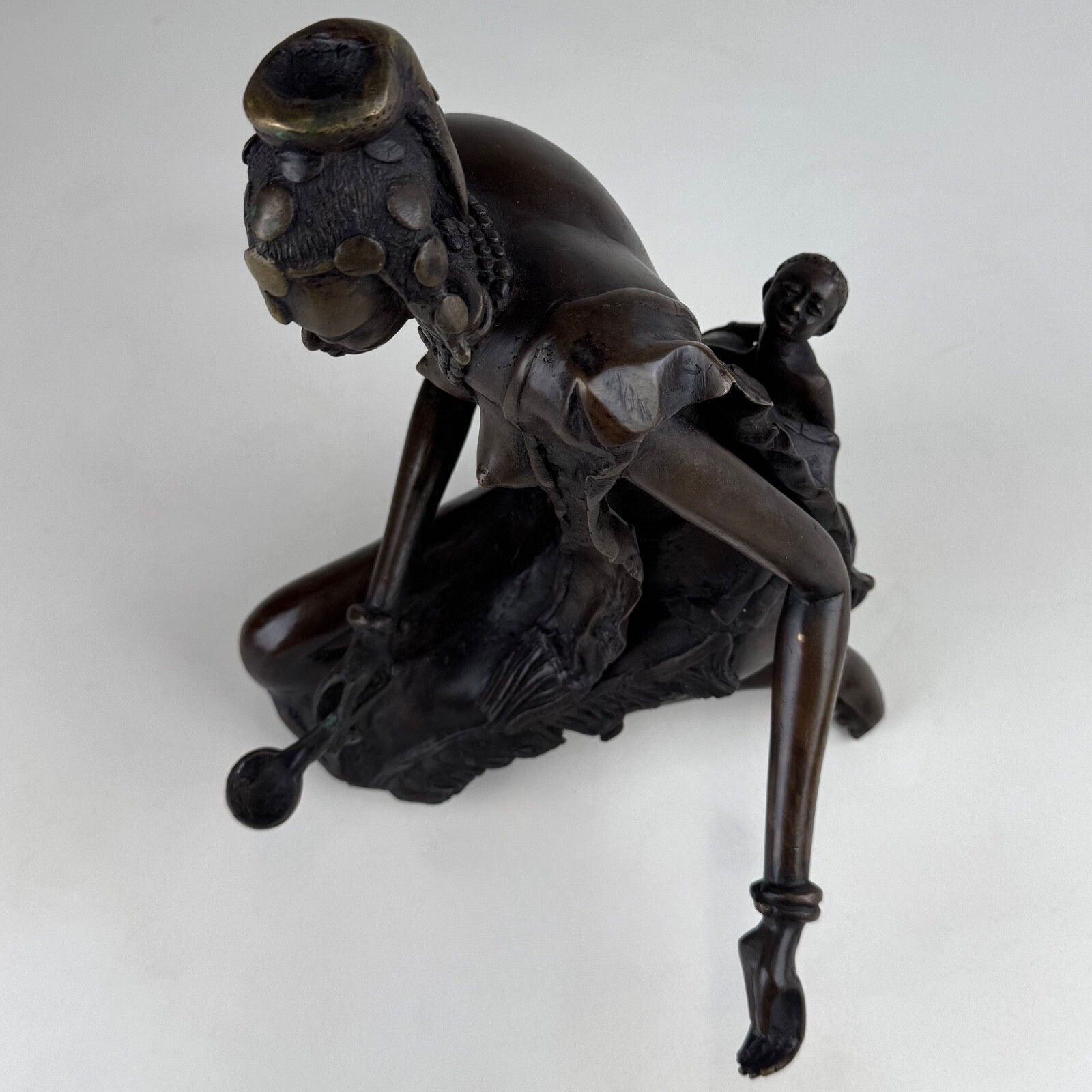 photo for sale Antique 19th Century Decorative Bronze Sculpture ( Ref Af 4185 )