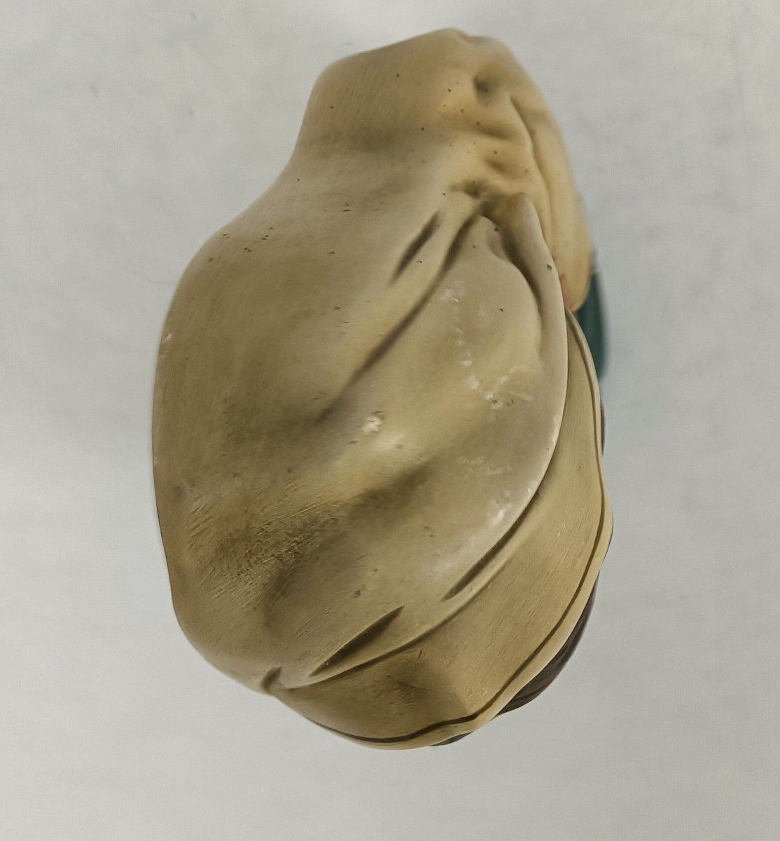 Virgin Mary Madonna Blessed Virgin Plaster Statue Bust Plaster Art Deco 1920s An photo Art