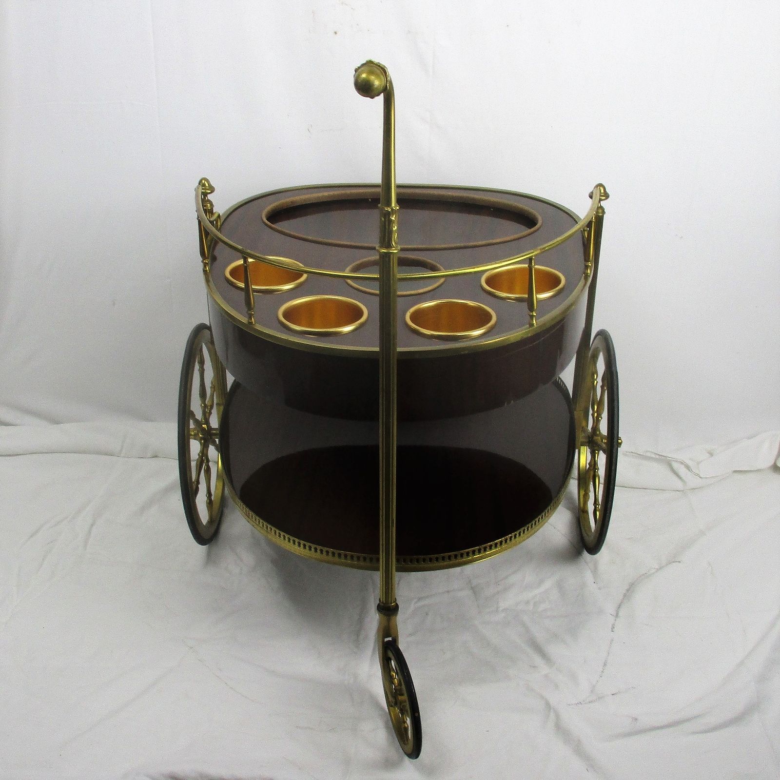 photo furniture Stunning Design Bar Cocktail Tea Cart Trolley Kitchen Funky Extremely Rare Wow