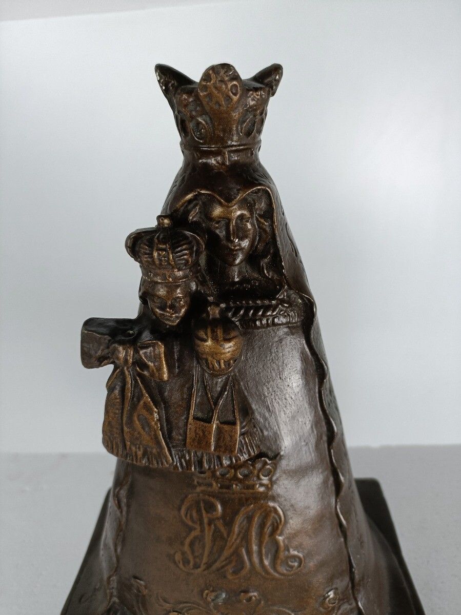 Our Lady Of Saint Jan Poperinghe Belgium Large Belgian Plaster Statue Extremely photo for sale