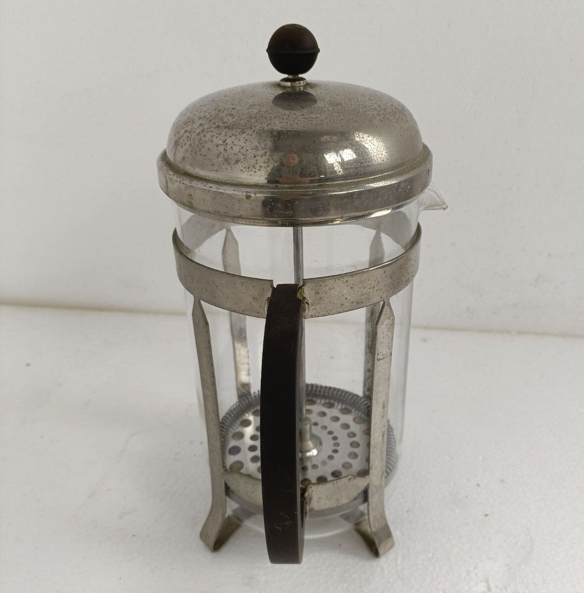 Exc Pyrex Chambord French Press Coffee Maker Plunger Melior France Stainless S photo Home Decor