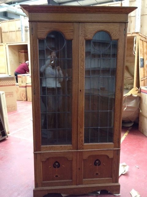 2 Morris Lebus Bookcases C1900, Early 20th Century photo furniture