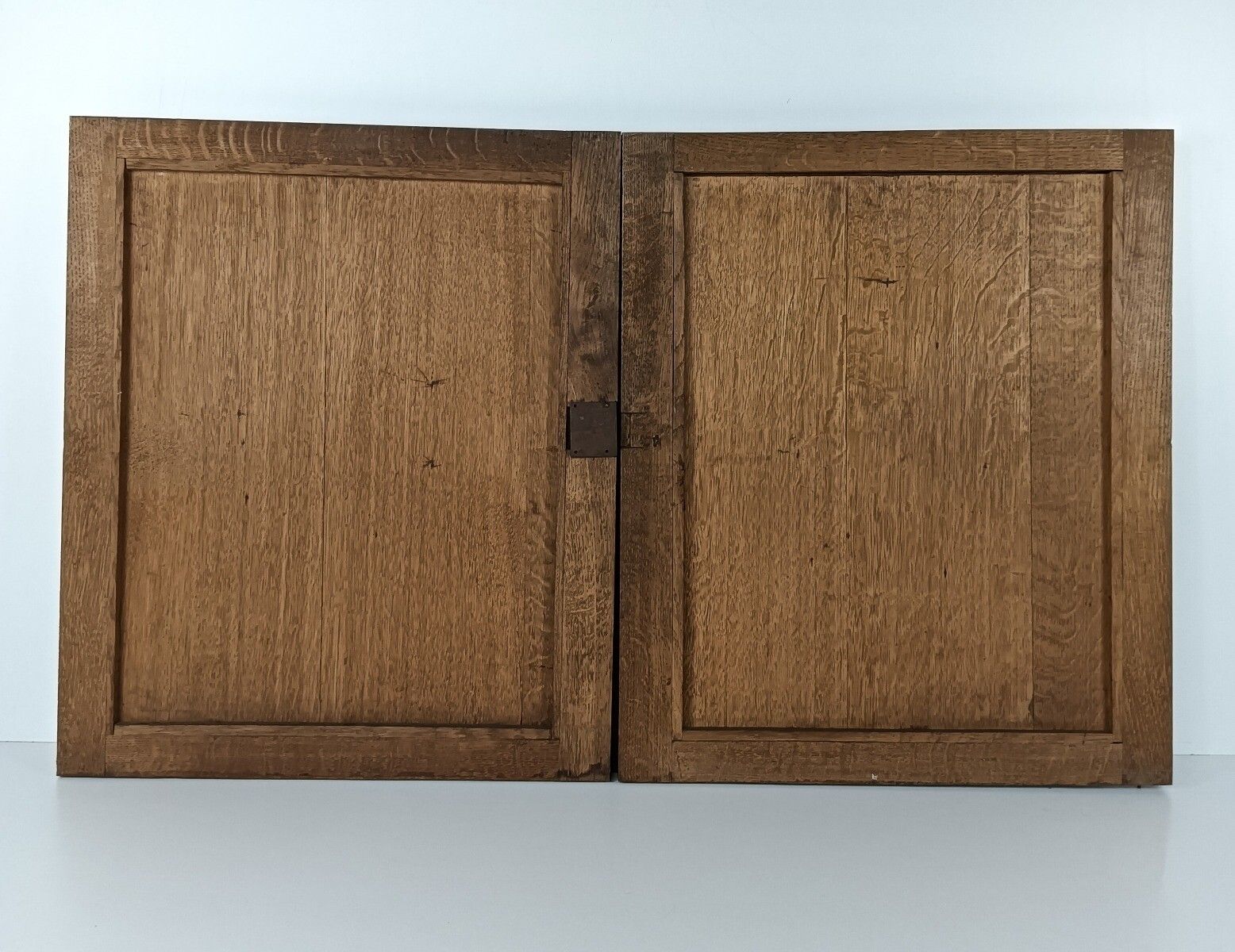 photo for sale Pair Door Panels Antique Hand Carved Ornate Hunting Pheasants Architectural Salv