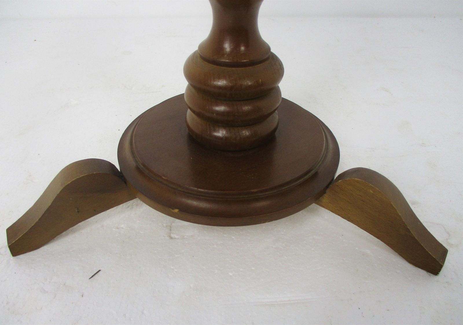 Small Barley Twist Tripod Side Display Table Pedestal Plant Bonsai Stand Barn Co photo vinterior