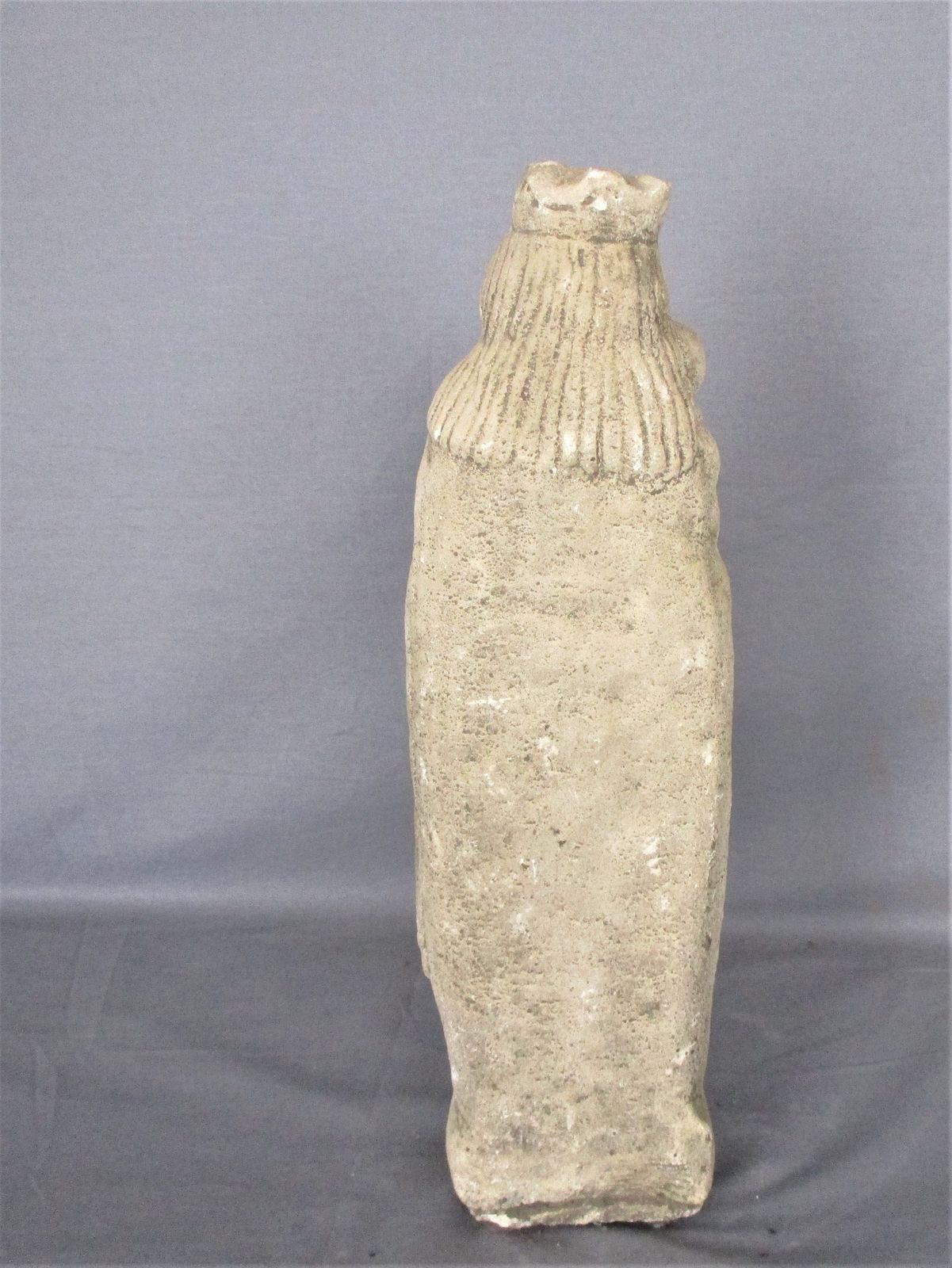 Outdoor Protection Carved Stone French Virgin Mary Infant Jesus Htf Tenderness 1 photo buy