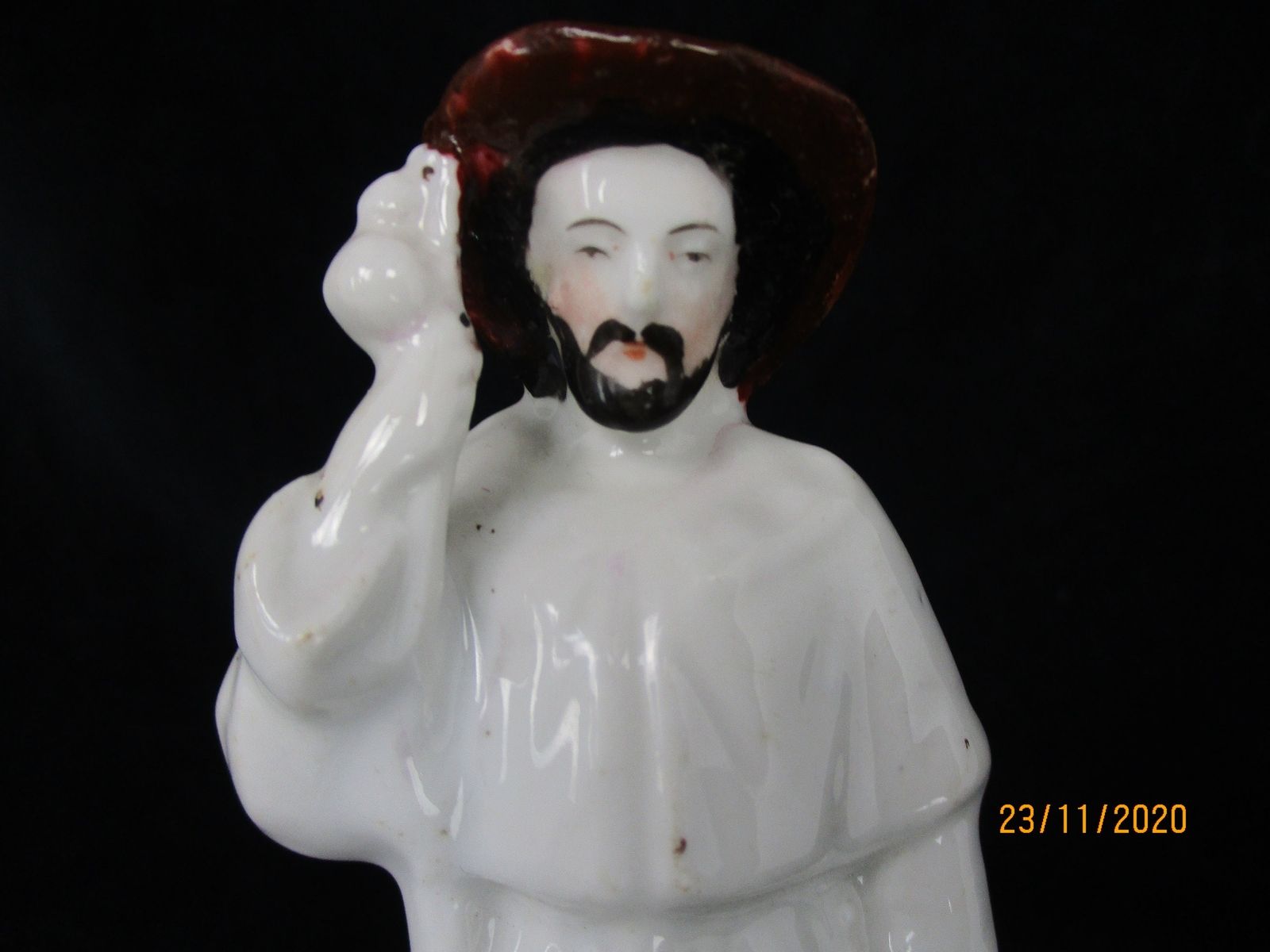 Statue Saint Roch Rocchus Rocco Vieux Paris Porcelain Patron Of Dogs Bachelors H photo furniture