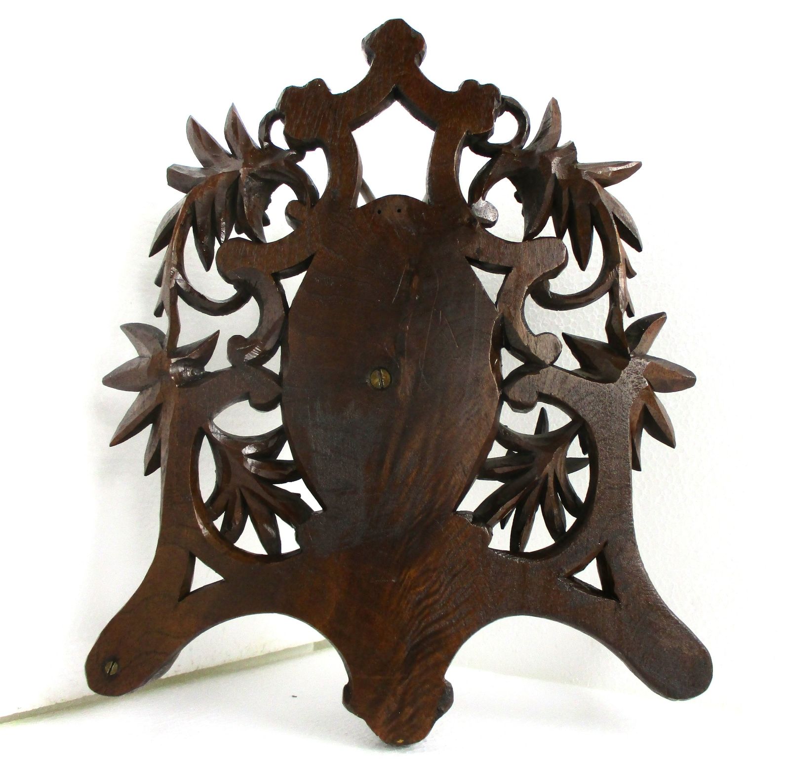 photo furniture Black Forest Sculpture Figurine  Hat Coat Rack Hand Carved Deer Roe Buck Stag Gl