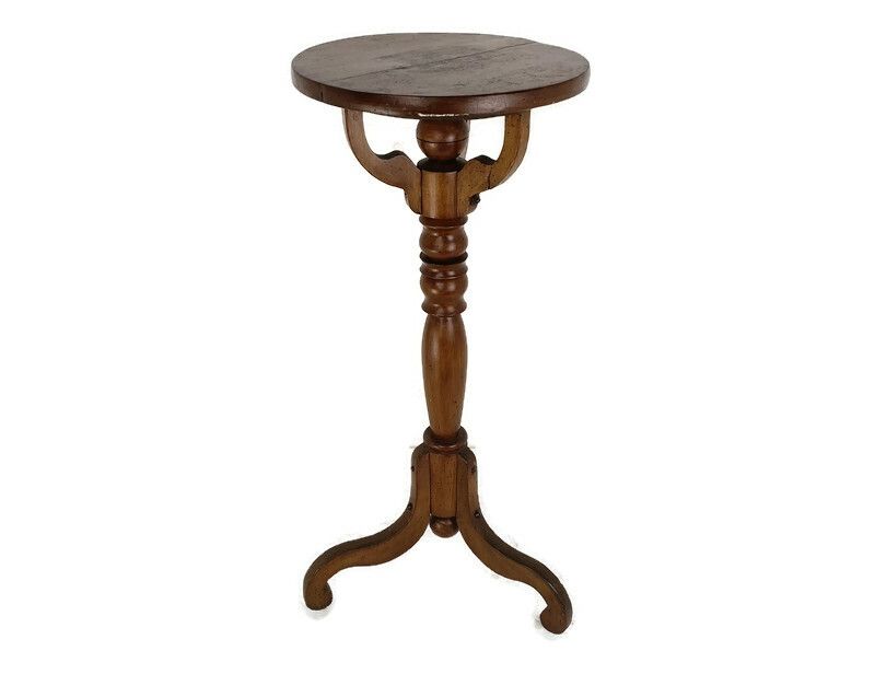 Pedestal Plant Stand Special Side Occasional Wine Coffee Table Wood Bonsai Stand