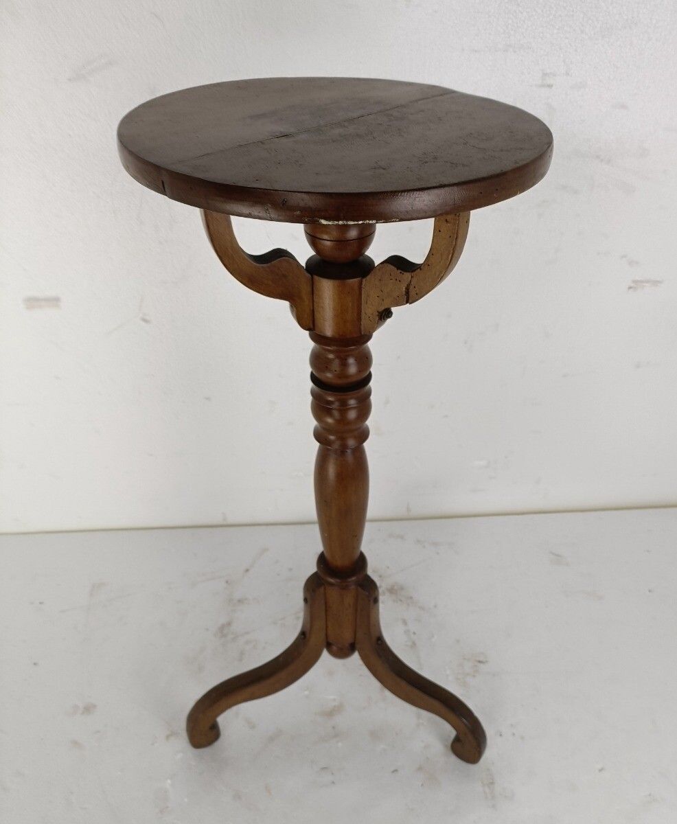 Pedestal Plant Stand Special Side Occasional Wine Coffee Table Wood Bonsai Stand photo furniture