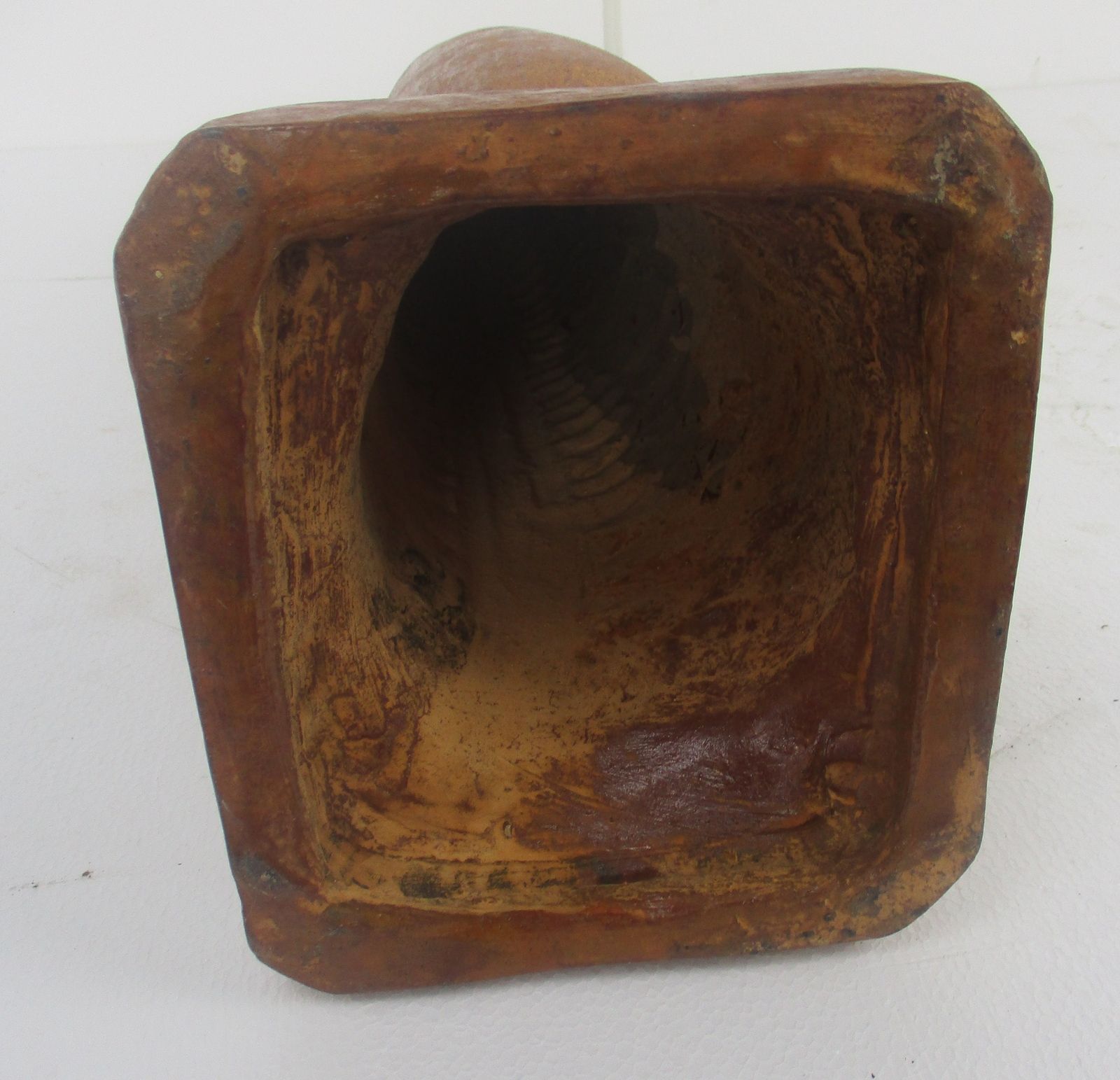 photo for sale Statue Virgin Mary Madonna Infant Child Tenderness Terra Cotta Gorgeous 23.22&
