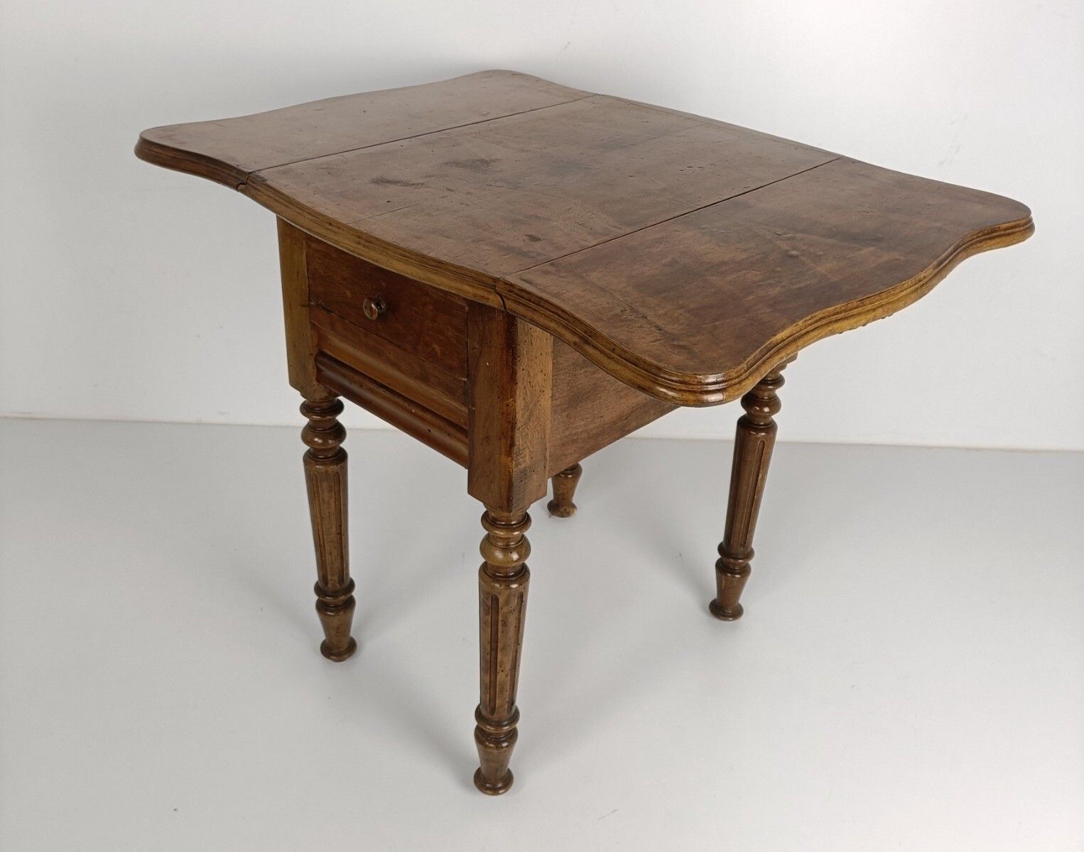 Antique Table Cabinet Gateway Chest Of Drawers Wood Gorgeous Rare Side Table photo for sale