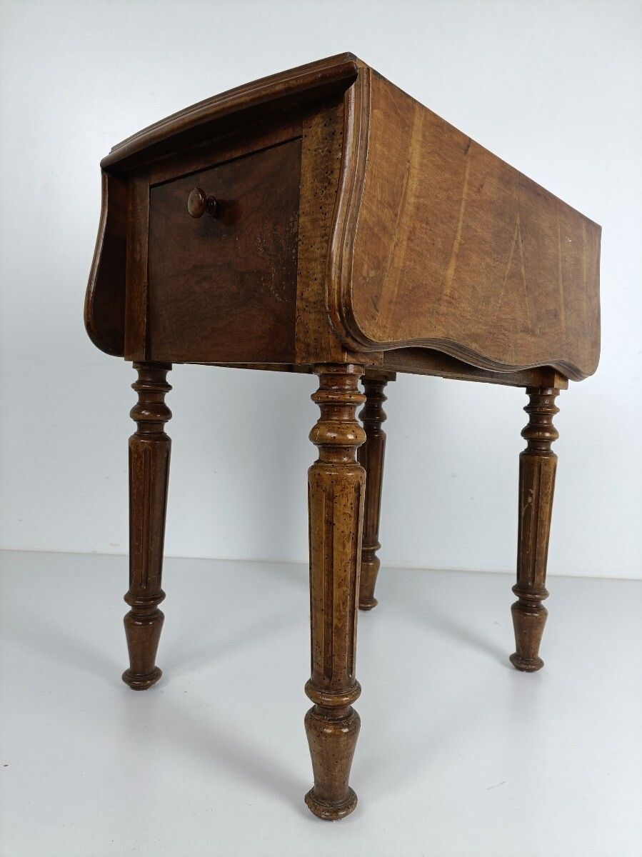 photo for sale Antique Table Cabinet Gateway Chest Of Drawers Wood Gorgeous Rare Side Table