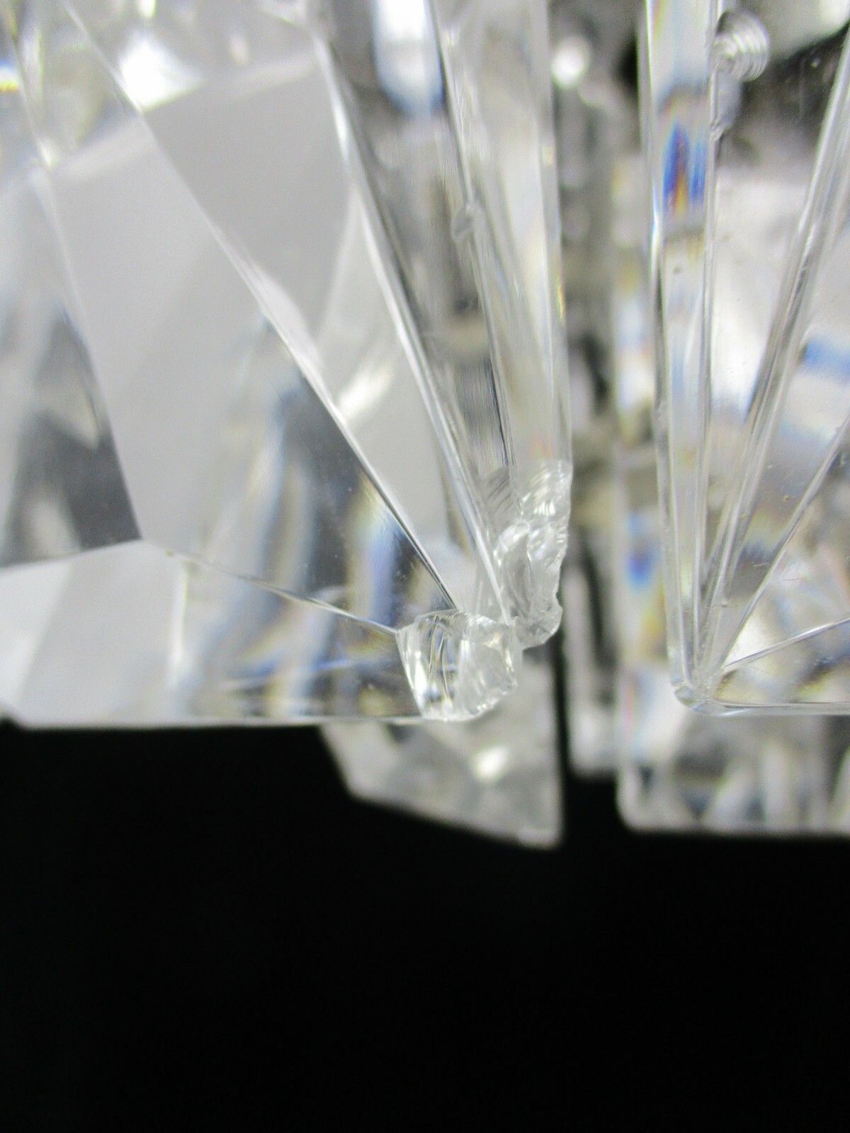 photo for sale Chandelier Pendant Lamp Mid Century Modern Crystal Gorgeous Kinkeldey Style