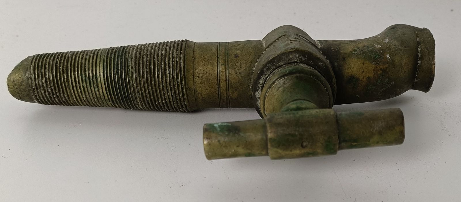 Antique Faucet Tap Architectural Industrial Barn Country Farmhouse Sink Reclaime photo vintage