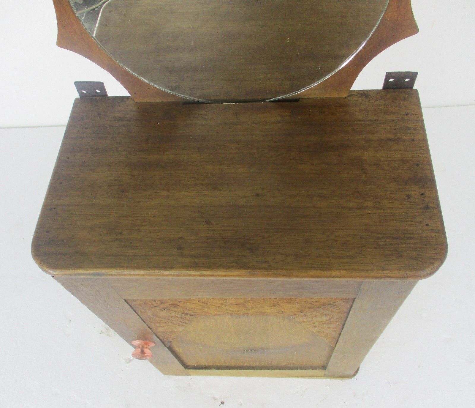 photo furniture Apothecary Bathroom Medicine Kitchen Cabinet Art Deco  Hand Carved Wood Gorgeous
