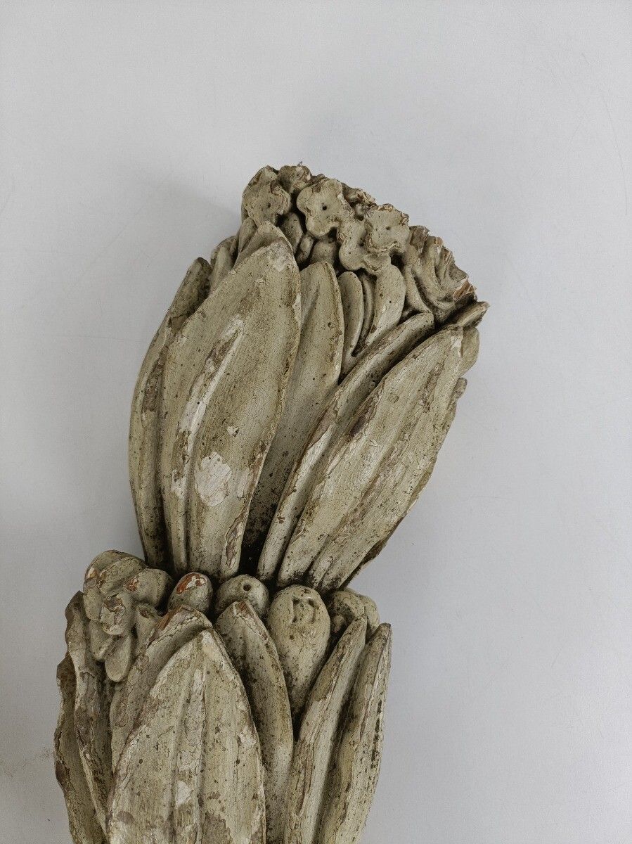photo furniture Antique Corbels Hand Carved Wood Architectural Reclaimed Salvaged Flowers Leafs