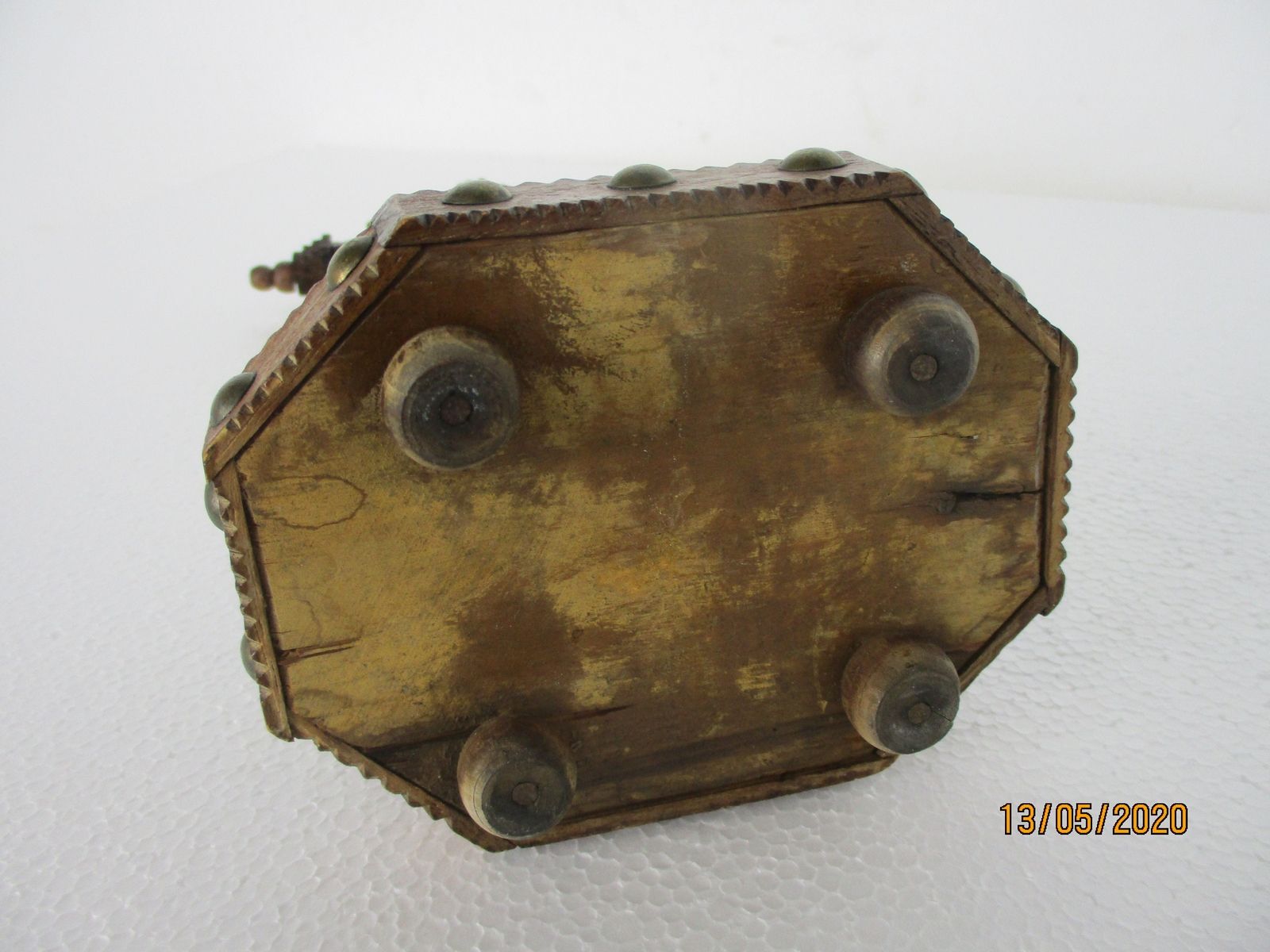 photo for sale Tramp Trench Tramp Folk Art Standing Hand Carved Wood Crucifix Tools Of Passion