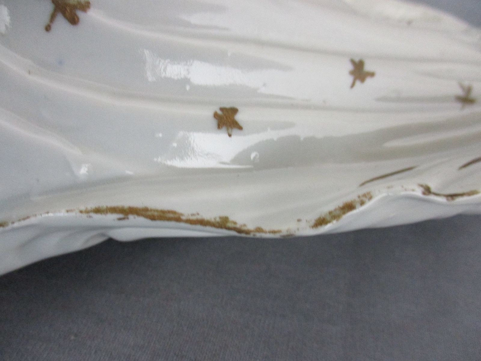 photo for sale Antique  Statue Bisque Porcelain Jesus Christ Saviour Holy Sacred Heart Gorgeous