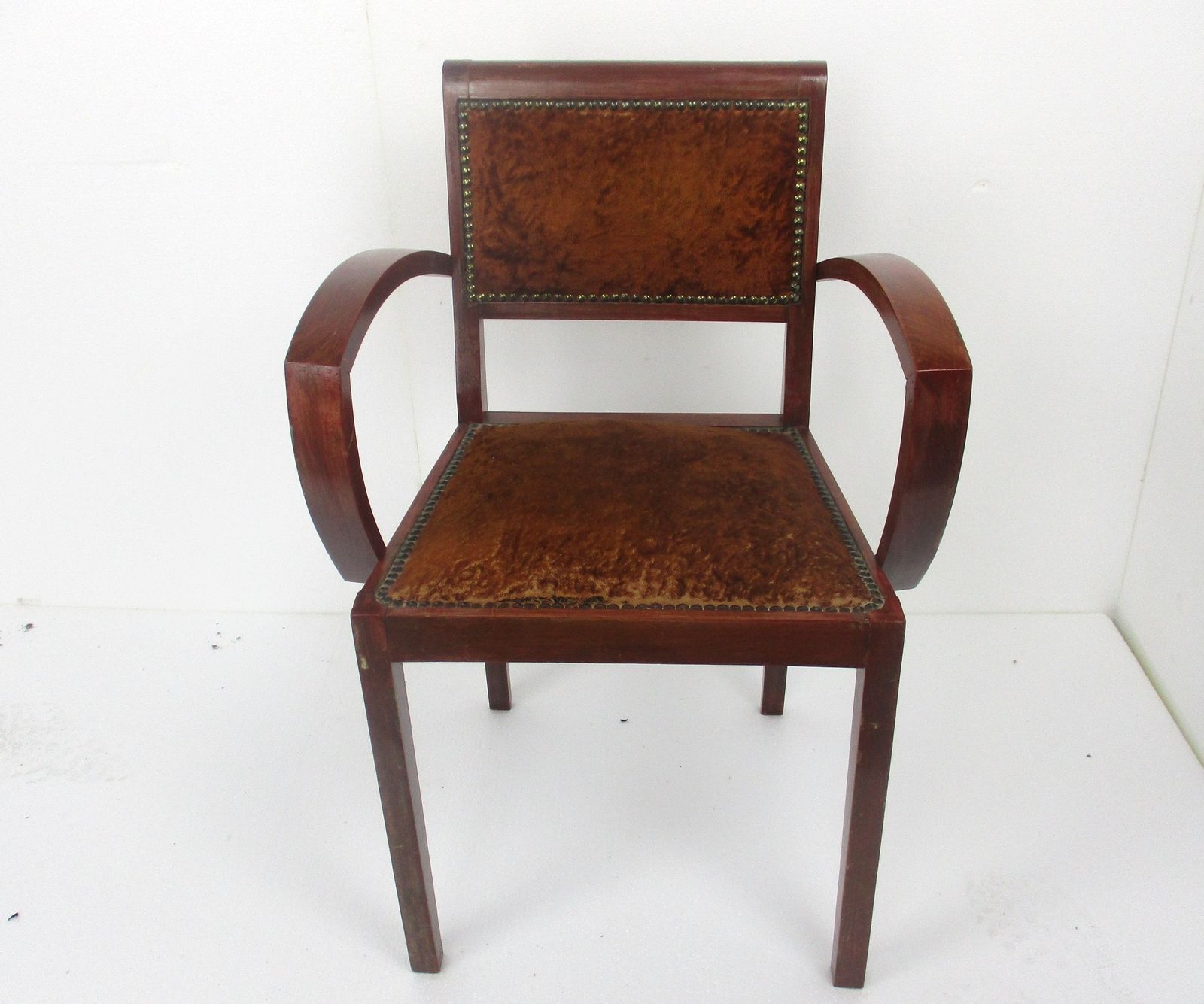 Vintage Danish Lounge Armchair Scandinavian Modernist Style Arne Hovmand Olsen photo for sale